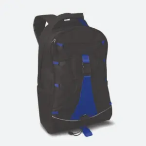 Mochila personalizada con logo ideal para promociones, eventos y regalos publicitarios para empresas. Funcional y atractiva.