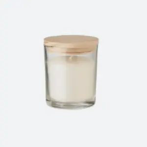 Vela aromática personalizada con logo ideal para regalos publicitarios en eventos, promociones y branding empresarial.