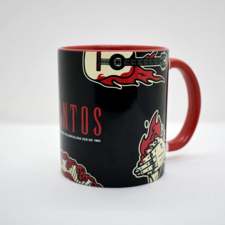 Taza personalizada con diseño atractivo, ideal para regalos promocionales de empresas y eventos publicitarios.