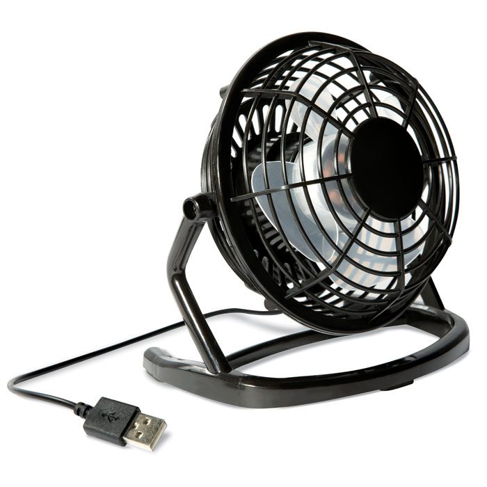 Ventilador USB personalizado, ideal como regalo publicitario para empresas en eventos, promociones y publicidad efectiva.